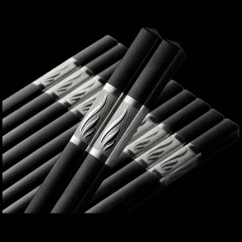 Shuangqiang Flourishing Alloy Chopsticks