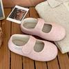 Suede Women Ballet Flats Shoes Fashion Mary Jane Shoes Woman 2025 Trend Winter New Sweet Cute Dress Student Sneakers Mujer Shoes