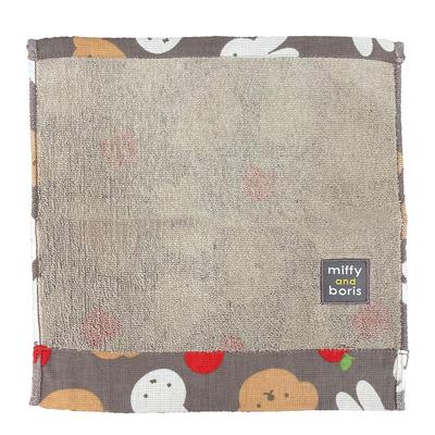 Marushin Miffy Mini Miffy and Boris Hand Organic Character Antibacterial and Odor Perfect Gift for 5805026200 Towel, Towel, 100% Cotton, Design,