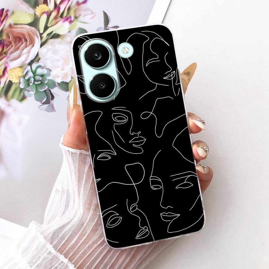 For Xiaomi Poco X8 Pro Max Phone Case Soft Silicone Cover Butterfly Dragon Cat Floral Bumper On Xiaomi Redmi Turbo 5 Max Funda