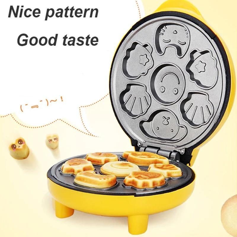 220V Mini electric Waffles Maker Bubble Egg Cake Oven Breakfast Waffle Machine Egg Cake Oven Pan Eggette Machine Mini Waffle Pot