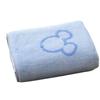 Solid Color Mickey Head Coral Fleece Towel Absorbent Quick Drying Household Towel Soft Wrapping Towel Children's Bath