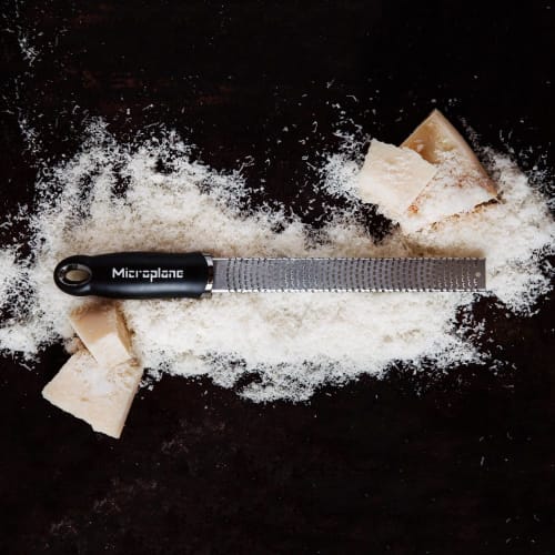 Microplane Grater [Officially Imported/Includes Original Recipes/Used by Professional Chefs] Premium Series Zester/Grater for Cheese, Ginger, Garlic,