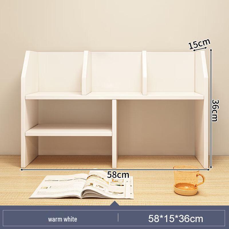 Простая многоуровневая настольная книжная полка-стеллаж Chang Baosen