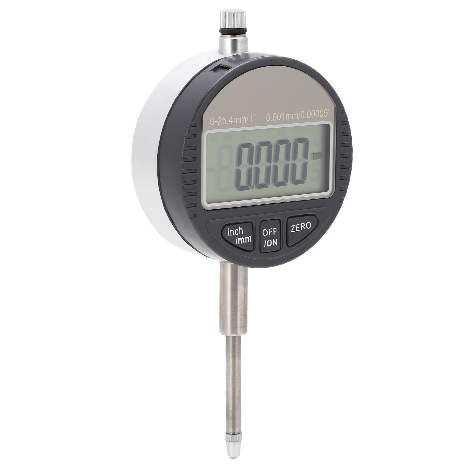 

HighAccuracy Electronic Digital Dial Indicator Dial Gauge 0.001mm Indicator 025.4mm