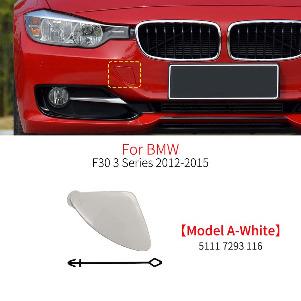 For BMW F30 F31 Car Front Bumper Tow Hook Cover Cap Black White Silver Red Blue For BMW 3 Series 318 320 323 330 335 2012-