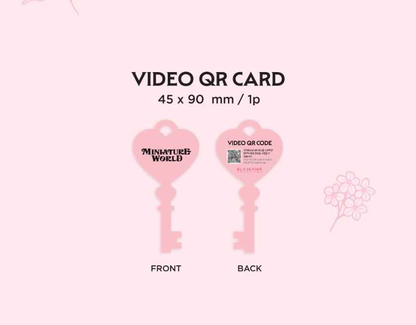 BLACKPINK THE GAME Photocard Collection – MINIATURE WORLD [Pre-Order + In-Game Coupon Benefit]