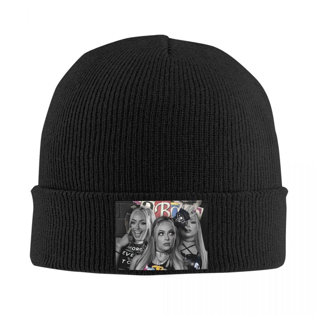Liv Morgan Warm Knitted Cap Winter Knit Bonnet Hat Skullies Beanies Hip Hop Caps for Unisex