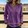 Women's Fashion Long Sleeve Casual Top - Trendy Elegant Everyday for Women