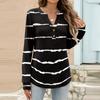 Women's Fashion Casual Printed Long Sleeve T-Shirt Pullover Top