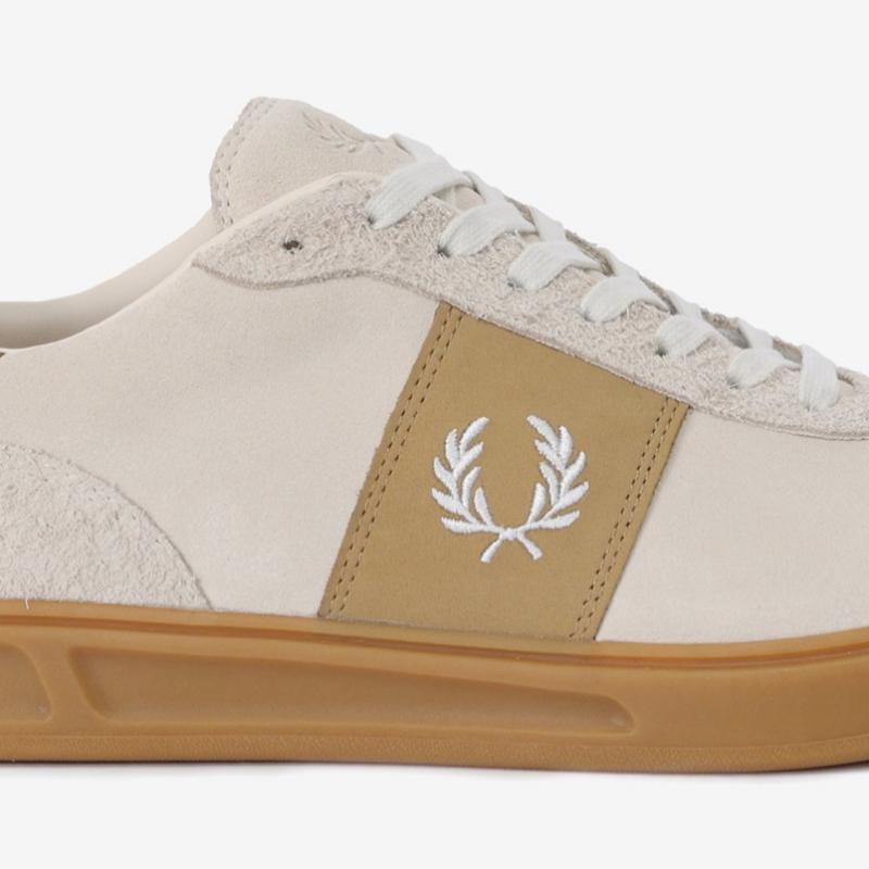 Fred Perry Men S Beige SneakerS Sfpm2438325 X44