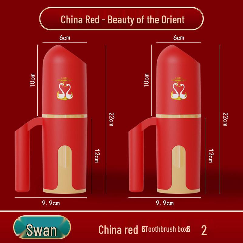 Red Wedding & Housewarming Joy Buckets - Large Plastic Pair in Vibrant Red