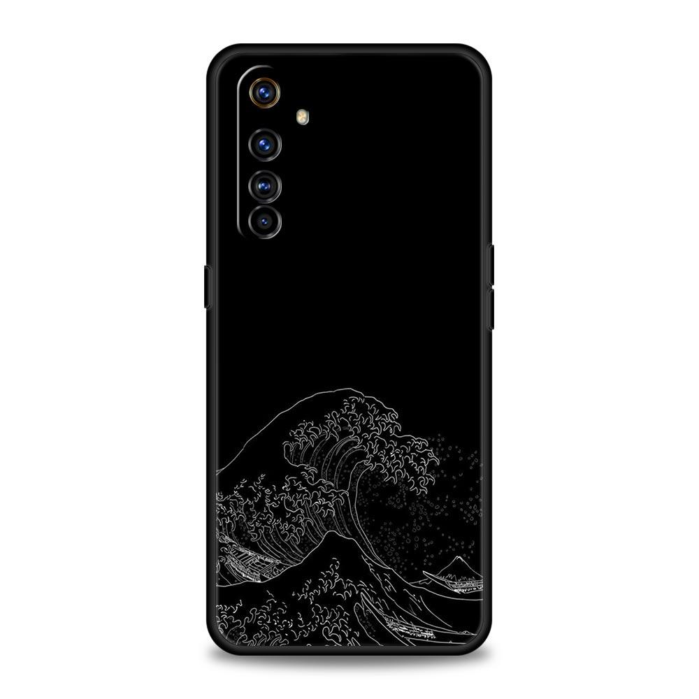 Japan The Great Wave Of Kanagawa Phone Case For Realme 12 11 10 9 8 5G 7 6 GT5 GT3 GT2 Pro C21 C11 C25 C35 GT Neo 2 3 3T 5 Cover