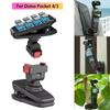 Magnetic Quick Release Backpack Alligator Clip Adjustable Angle Holder Mount for DJI Osmo Pocket 3 4 Portable Vlog Camera Shooting Accessory