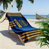 Club Atlético Boca Juniors Print Strandtuch, Großes Weiches Schnelltrocknendes Handtuch für Strand Camping Schwimmen