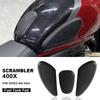 Motorcycle Accessories Middle Tank Pads Side Anti Slip Sticker Protector Kit New For Scrambler 400X For Speed 400 2024 2025