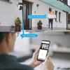 ICSEE Xiongmai Wireless Outdoor PTZ Camera with Three-Lens, Three-View, and Full-Color Monitoring