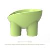 Tall Cat Bowl Macaron Color Elephant Leg Bowl Neck Protector Diagonal Cat Basin Anti-knock Plastic Pet Supplies Bowl