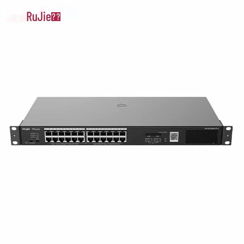 

Ruijie RG-ES126GS-LP-E 24-Port Gigabit Unmanaged PoE Switch