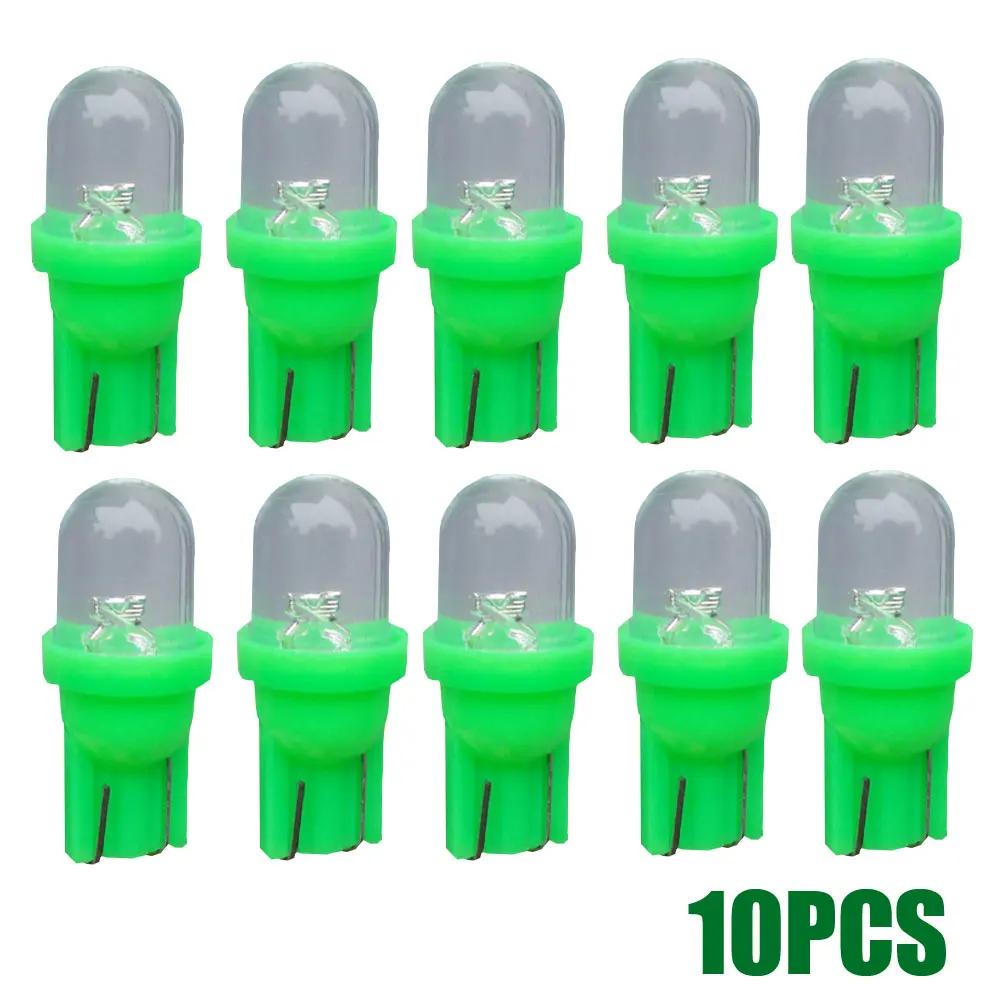 10Pcs Car Headlight DC 12V 5W T10 194 168 158 W5W 501 LED Side Signal Lights Lamp Wedge Bulbs Car Interior Lights Accessories