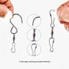 360° Rotating Stainless Steel S-Shaped Hook for Wind Chimes