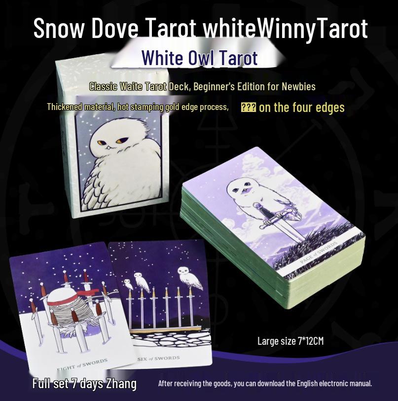 Waterproof Black PVC Tarot Cards - Colorful 78 Card Deck for Board Games