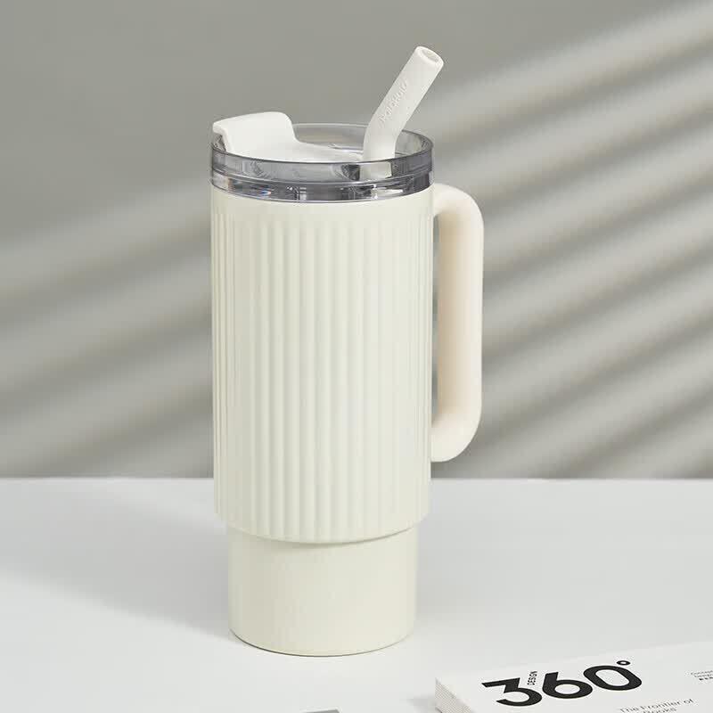 HOLOHOLO RM-01 Large Capacity Insulated Straw Tea Cup