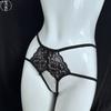 Large Size Sexy Open Perspective Panties Lace Passion Free Hot Bed Flirting Lingerie