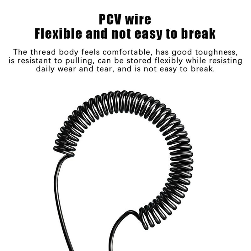 120W USB Typ C Snabbladdningskabel 6A Fjäder Teleskopisk Billaddningskabel Höghastighetsladdning Datakabel Telefontillbehör