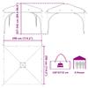 Pop Up Party Tent 290 X 290 X 245 Cm Blue