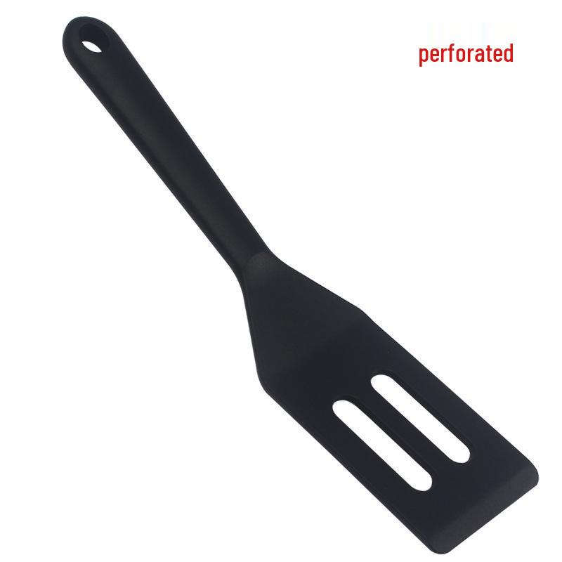 Non-stick Silicone Brownie Pancake Slotted Spatula with Long Handle