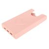 Beach Bag Phone Holder Silicone Phone Case Wallet Holder Insert Accessory Secure Attachment Keep Phone Handy Pink