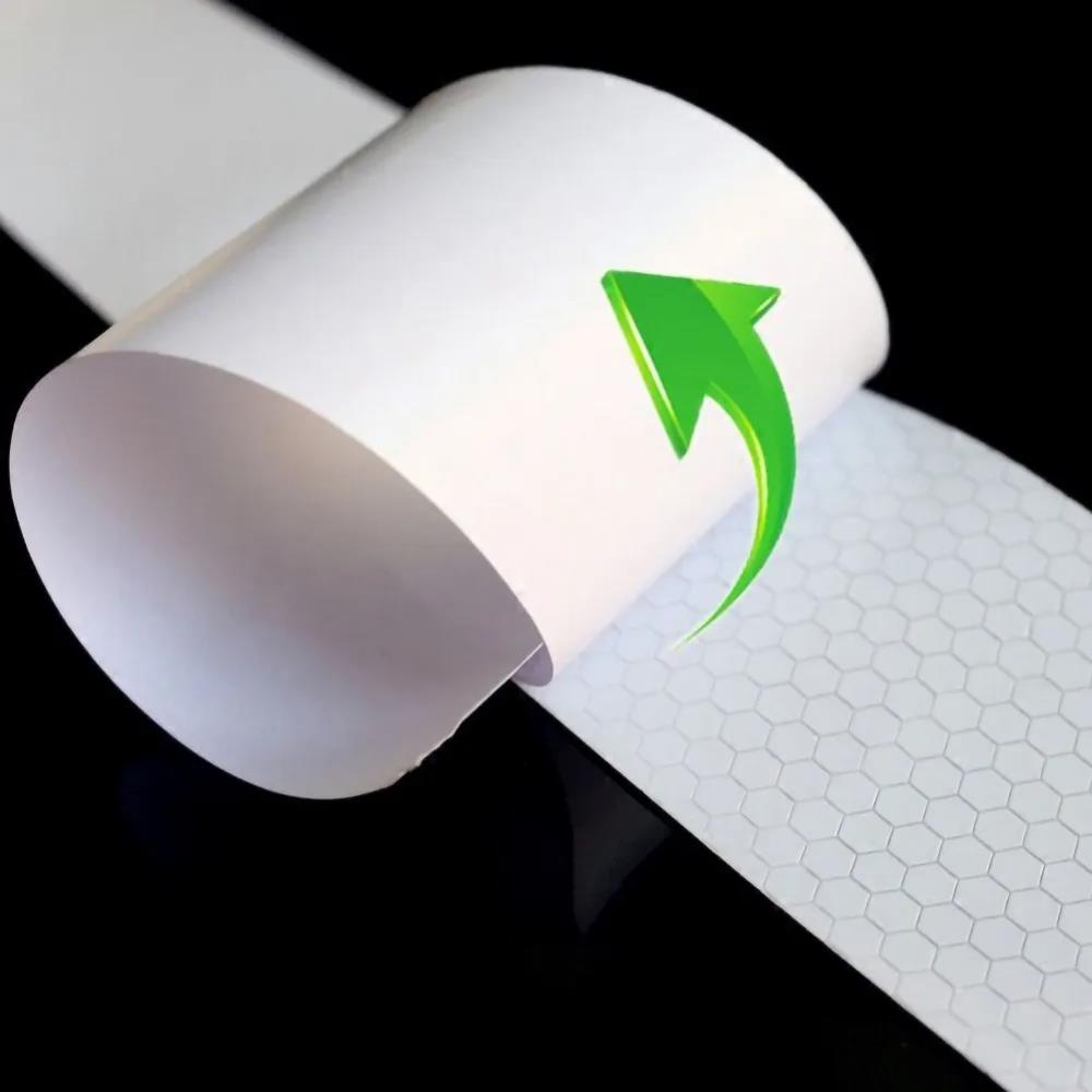 3M/1M Car Reflective Tape Auto Safety Warning Sticker Reflector Protective Tape Strip Film for Trucks Auto Motorcycle StickersPinstriping Tape 3