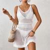 2025 Sexy Waist-Cinching Hollow-Out Beach Camisole Dress