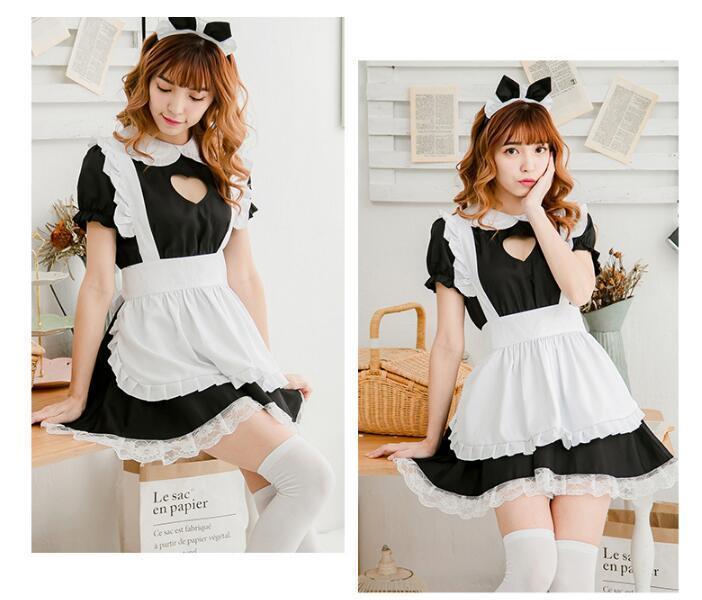 Complete Neko Maid Outfit Costume Women Women's Costumes