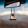 Auto Schaukel Astronaut Hängende Dekoration Harz Handwerk Auto Rückspiegel Cartoon Spaceman Anhänger Ornament Innen Zubehör