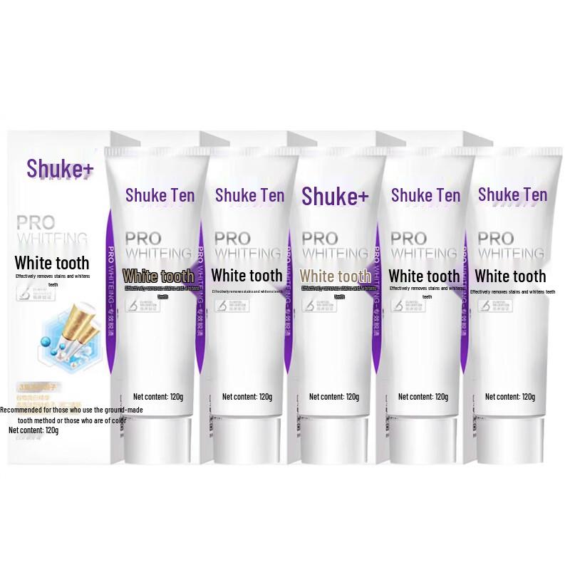 

Shuke Stain Removal & Whitening Toothpaste (5 x 120g)