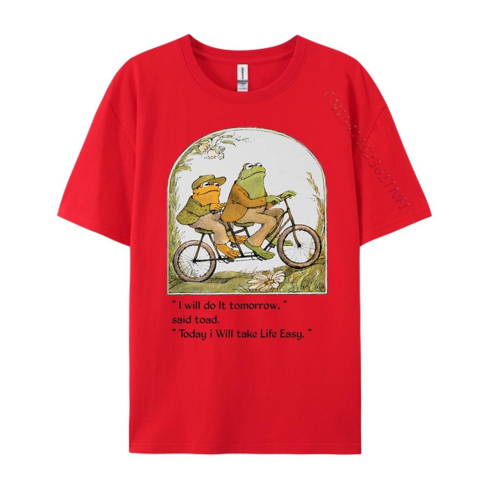 Frog And Toad I Will Do It Tomorrow Said Toad Mens Graphic Tshirts Mens Clothing S