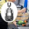 Faucet Extend Kitchen Aerator 3 Modes Adjustable with 2500 Mesh Fine Filteration, 1/2''
