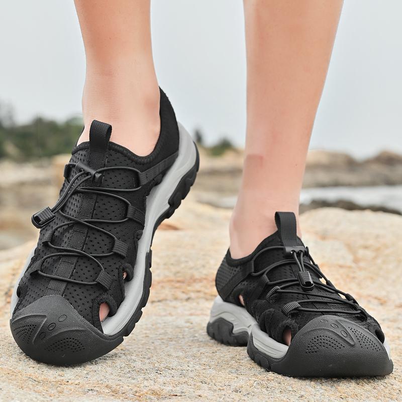 Outdoor Sandals Mens Dress Shoes Retro Male Leather Business Male Baroque Shoes Casual Mens Oxford Work Footwear