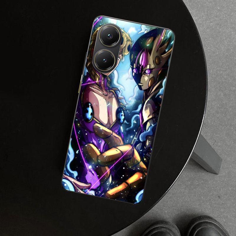 JoJo's Bizarre Adventure Hot Anime Phone Case Cover for Xiaomi Poco X6 X5 X7 Pro F7 Ultra Redmi 15C 15 13C 13 12C 12 10C 10 10A
