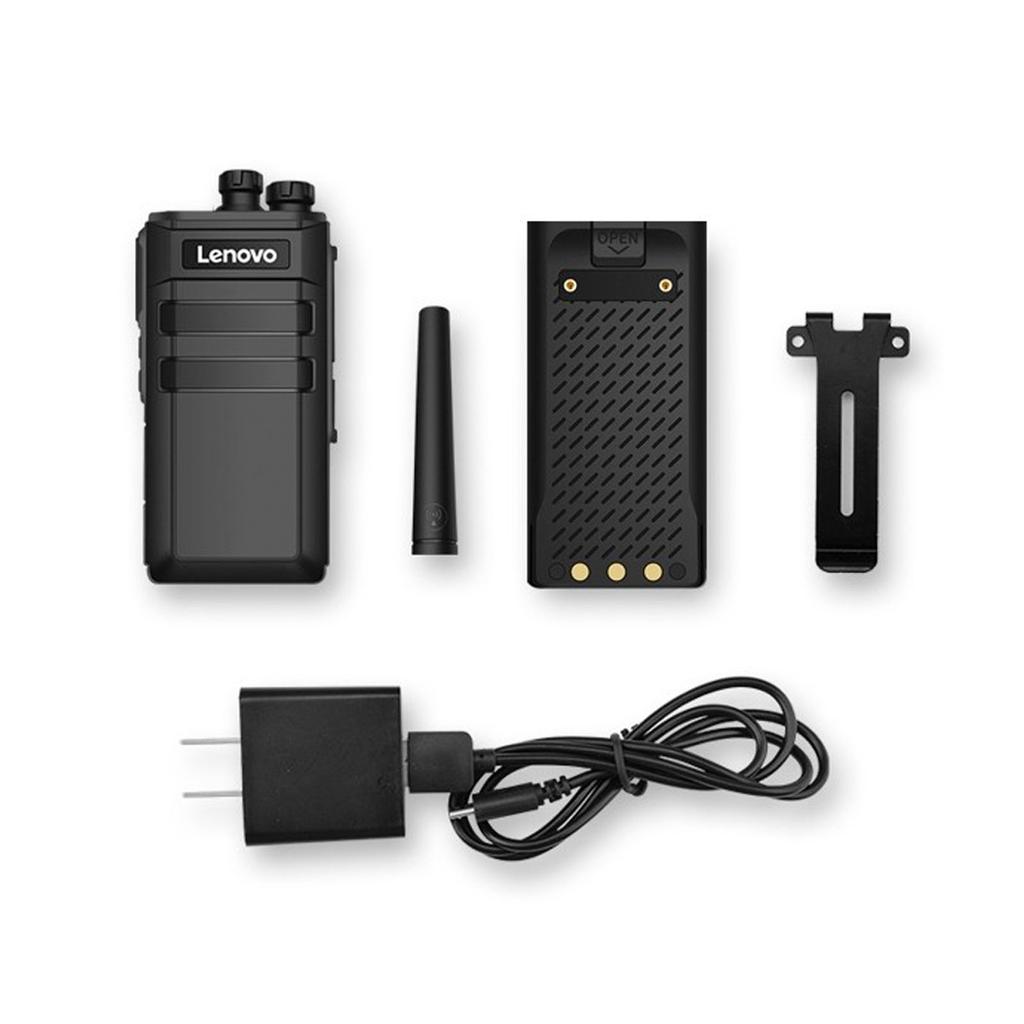 Lenovo N7 Walkie Talkie 16 Channel Professional FM Transceiver Handheld Two Way Radios Rechargeable