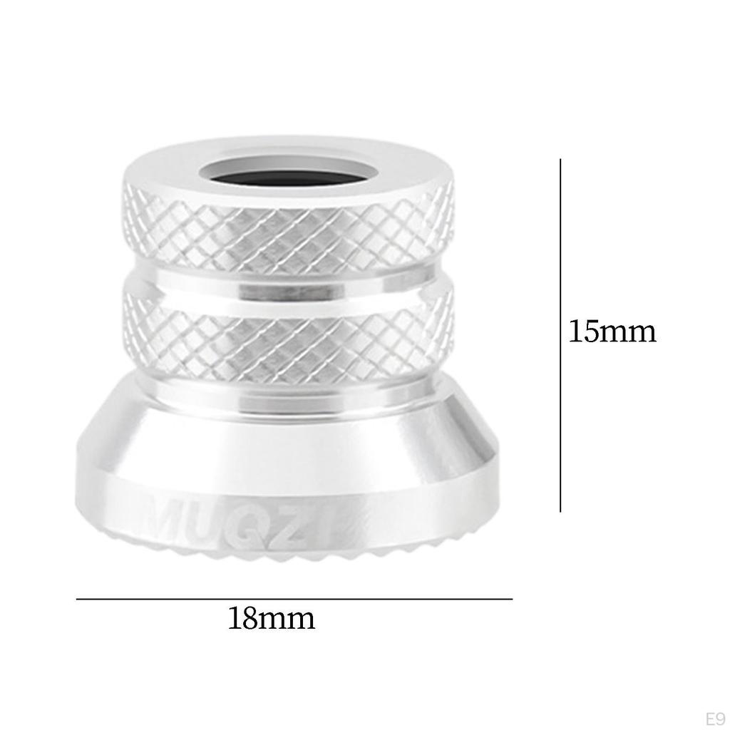 Hub Nut Bicycle Axle Riding Sturdy Aluminum Alloy Mountain Bikes Durable Biking Bicycling