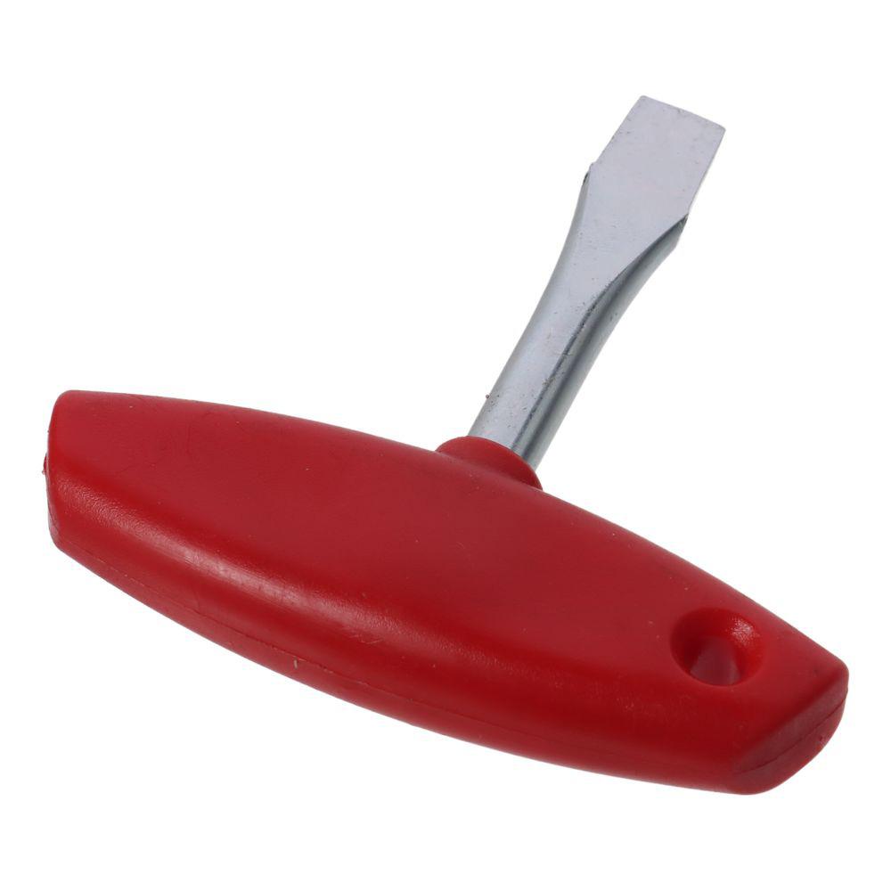 Carbon Steel Slotted Screwdriver ABS Plastic T Bar Durable Flat Head Screwdriver Film Sets