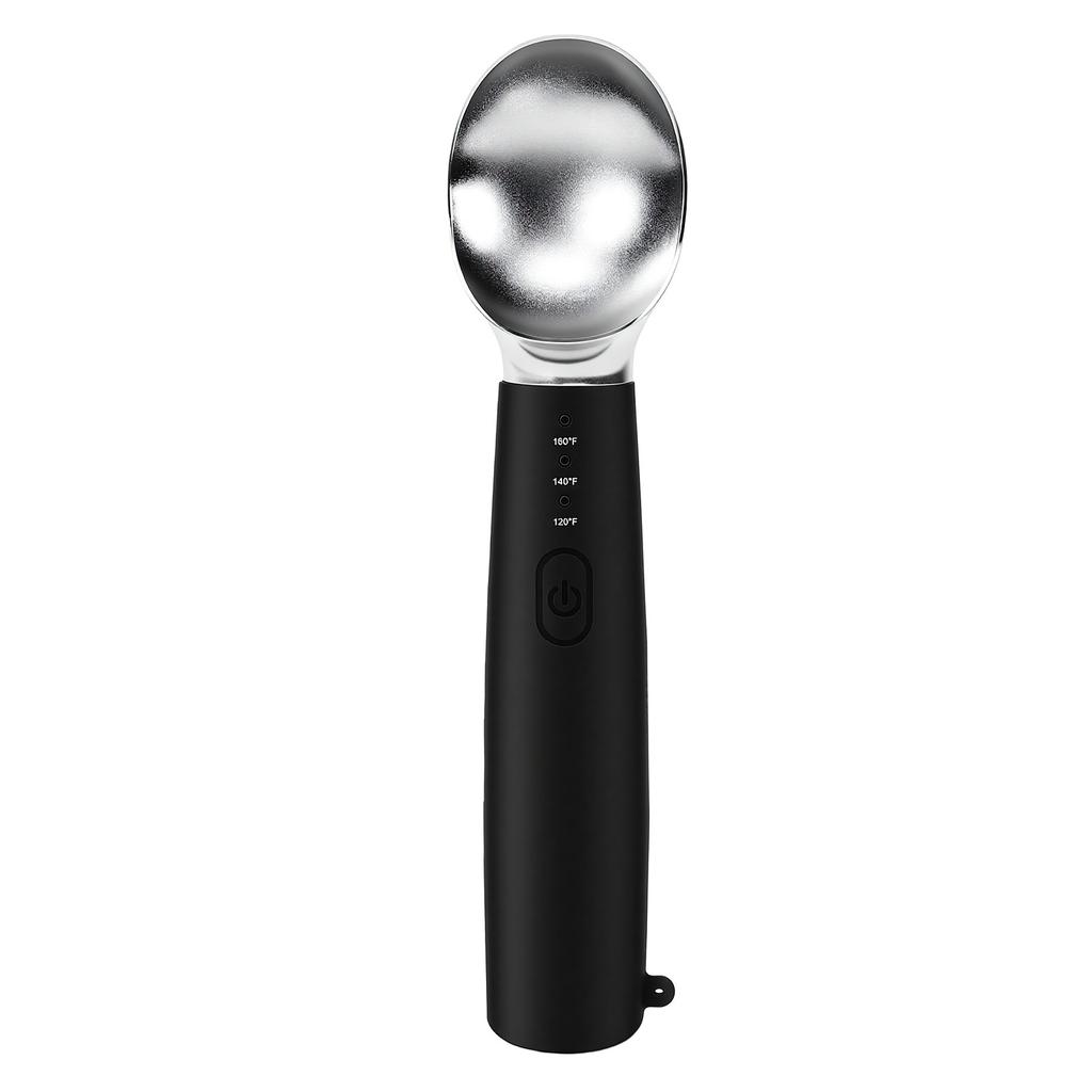 Electric Ice Cream Scoop Adjustable 3 Temperature Settings Heated Ice Cream Scooper for Sundae Gelato Cones