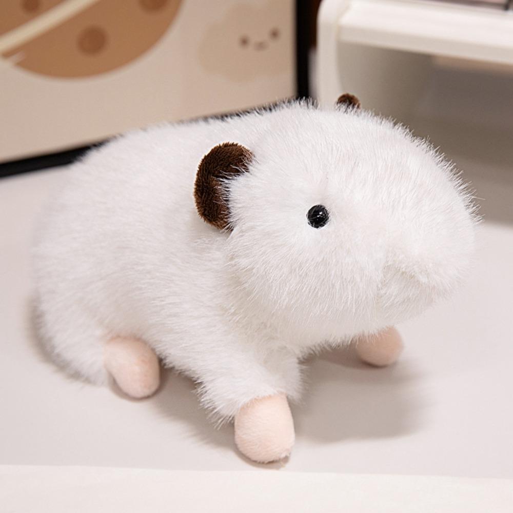Stuffed Guinea Pig Plush Toys Simulation Pig Plush Throw pillow Children Toys 15cm белый