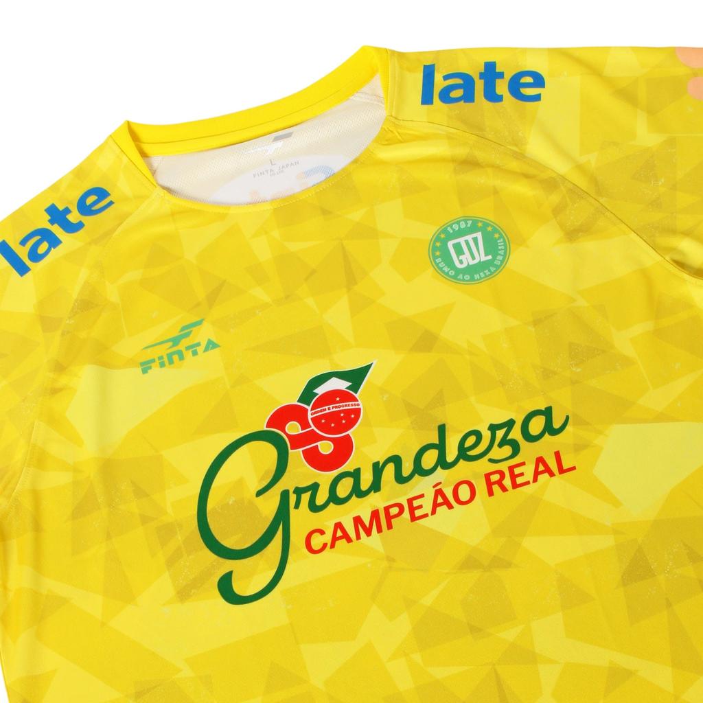 FINTA Soccer Men's and Junior Short Sleeve Practice Shirt FT4410 (4100) Yellow, Size L