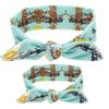 Elastic Headband 2pcs Cloth Bowknot Headband Mother And Daughter Matching Gift