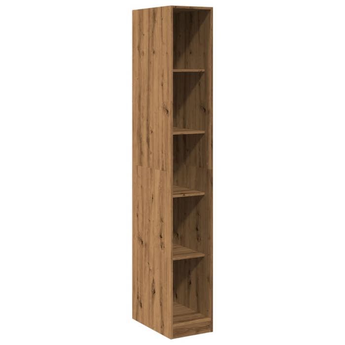 VidaXL Garde-robe chêne artisanal 30x50x200 cm bois d'ingénierie, armoire de rangement, organisateur de garde-robe, armoire, 3307710