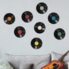 Pegatinas de pared de discos de música clásica para la decoración del hogar: Dormitorio, Sala de estar, Porche, Dormitorio